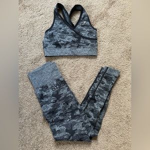 COPY - Gymshark Adapt Camo Seamless Leggings and Sports Bra Size: S